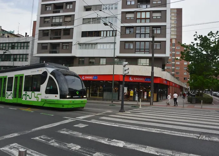 Superviews Y Parking Vigilado En Independiente, Bano Privado, En Particular, Francais&english منزل للإقامة بلباو